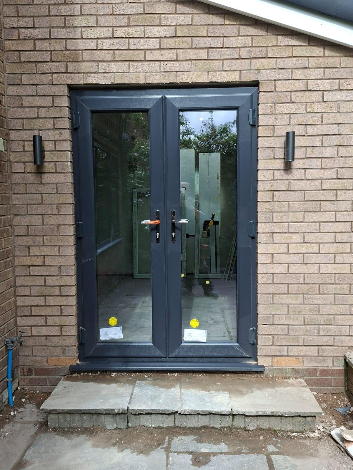 New rear extension with French doors