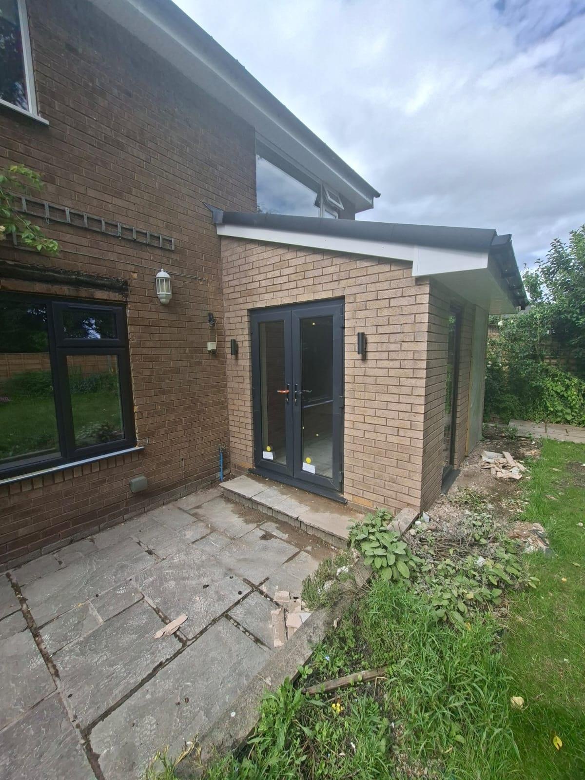Extension and new patio