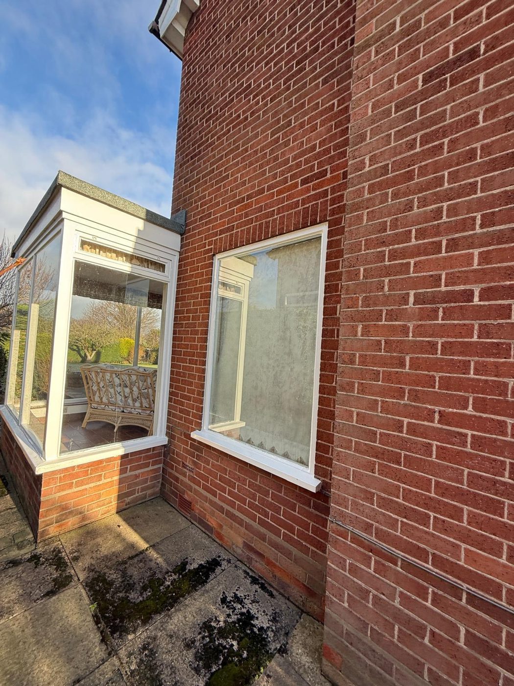 Extension brickwork