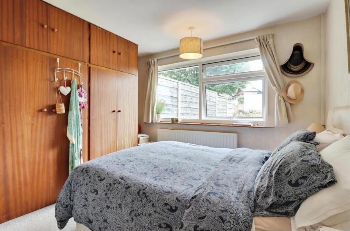 Dated bedroom before